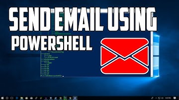 How to Send an Email Using Windows PowerShell