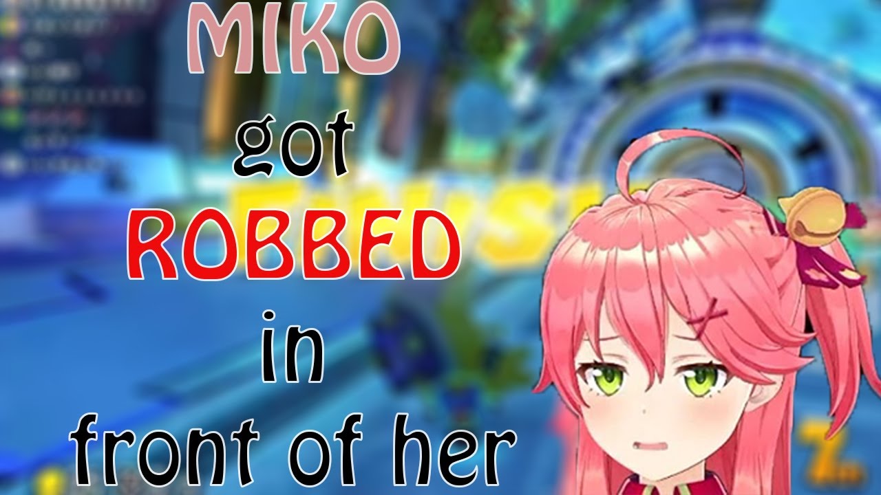 When Miko try so hard but she didn't succeeded, Hololive Mario Kart Tournament
