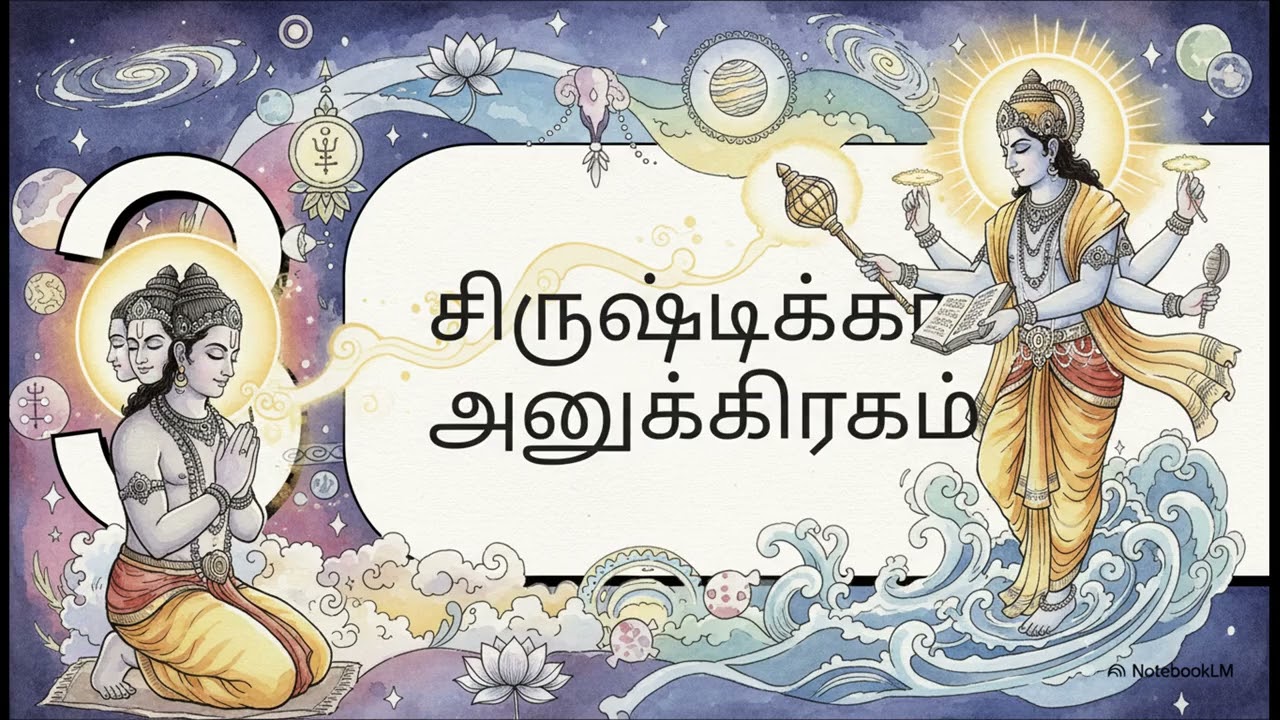 Narayaneeyam-நாராயணீயம் - பிரம்மாவின் தரிசனம்- Dasakam 9-  Slokas 6 - 10