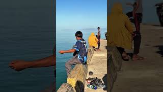 Bocilnya tarik ikan merah #fishing #shortvideo