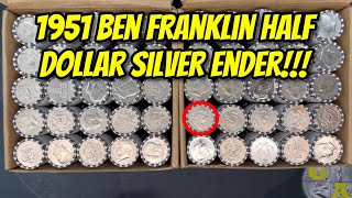 90% Silver FOUND in Bank Boxes of Halves!  $1000 Half Dollar Coin Roll Hunt