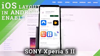 How to Download iOS Launcher on SONY Xperia 5 II – iOS Layout screenshot 4