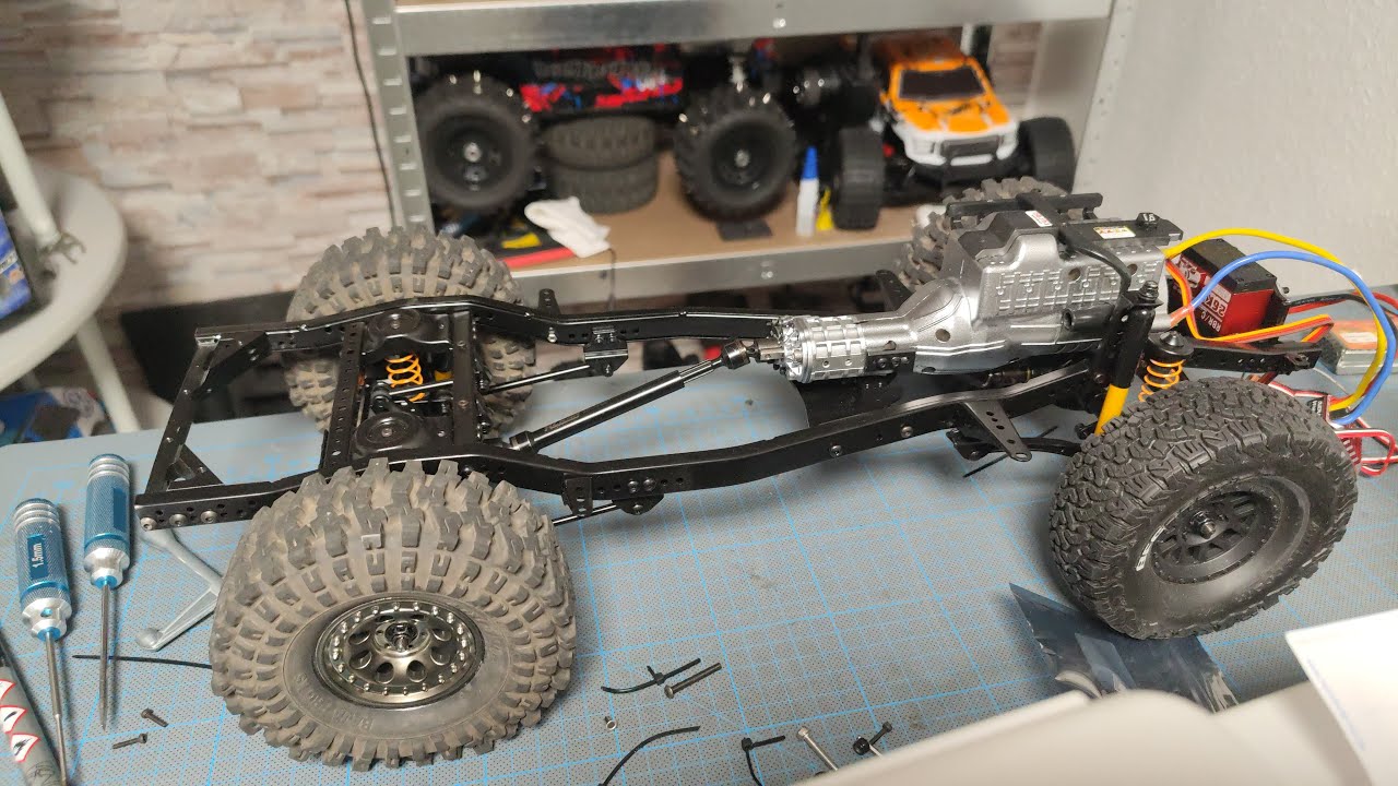 RC RUN 80 Aufbau Chassie + Antrieb # 174