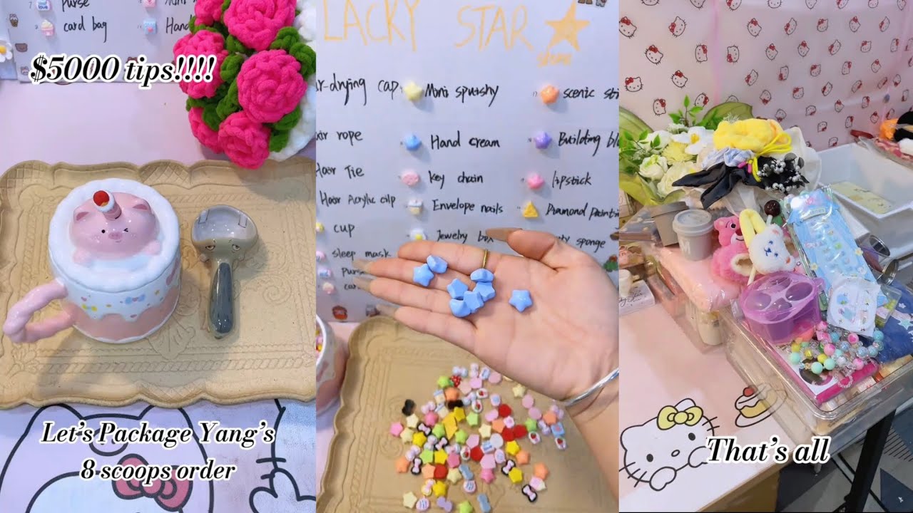 Packing Cute Stationery Orders ✨ Aesthetic ASMR for Relaxing Vibes💗 