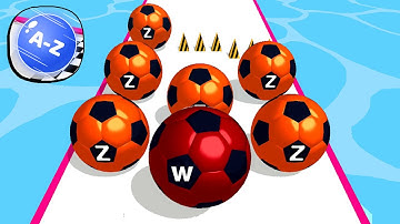 A-Z Run - All Levels Gameplay Android, iOS ( Level 2834 - 2847 )