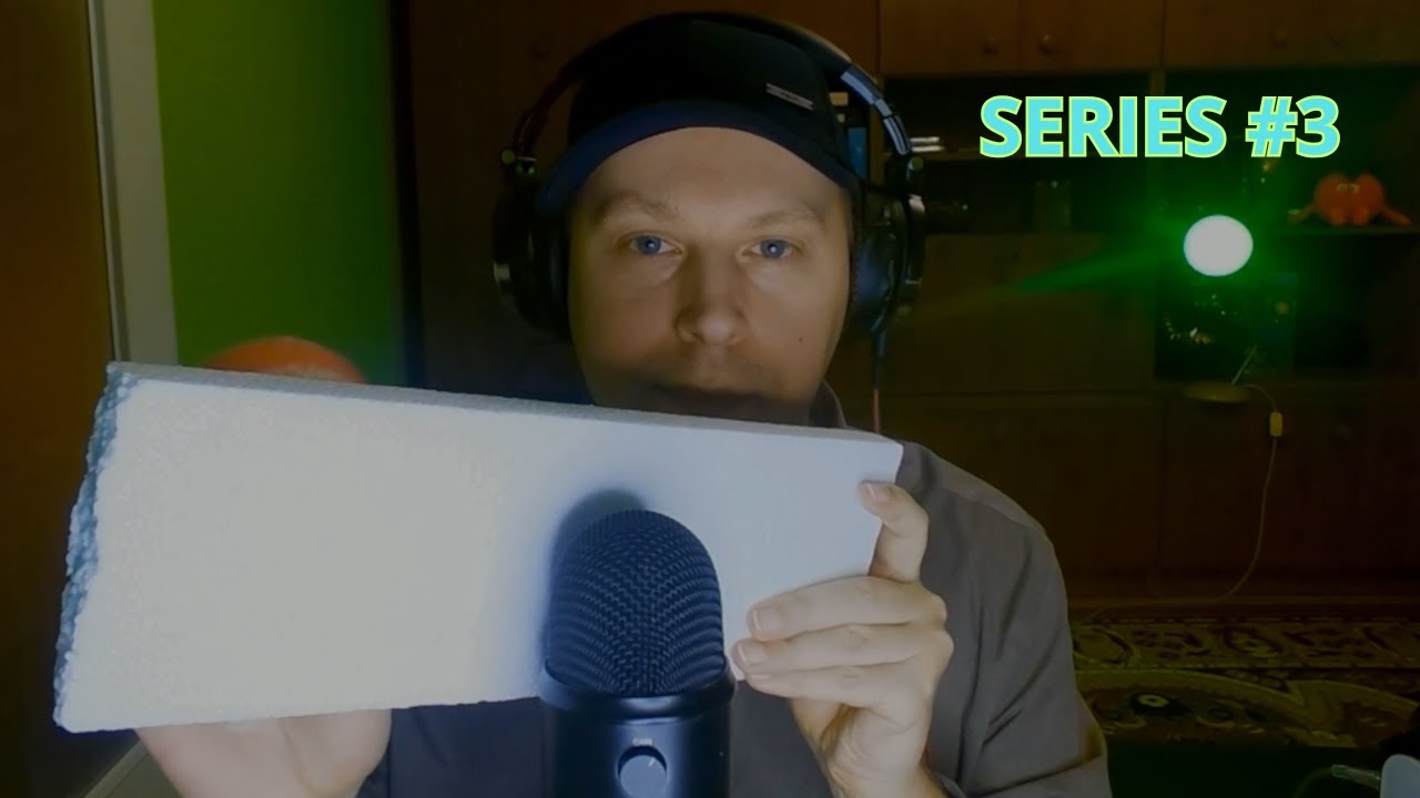 ASMR Extreme Styrofoam #3 Scratches for Sleep & Anxiety Relief