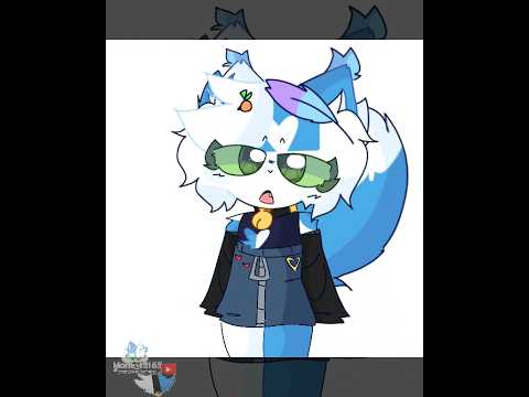 Просто видосик ^^ (идея вроде моя) #анимация #alightmotion #моня #cute #thelivingtombstone