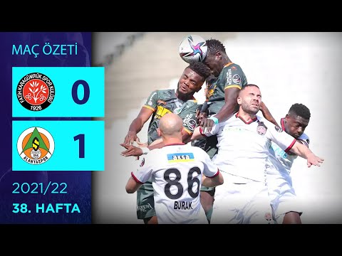 ÖZET: Vavacars Fatih Karagümrük 0-1 Alanyaspor | 38. Hafta - 2021/22