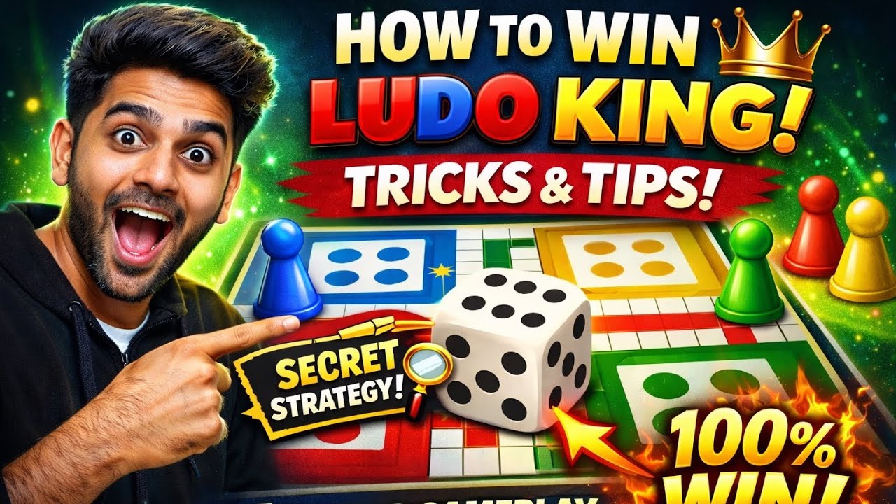 How to win ludo King | 4 players gameplay | tricks and tips 100% win # ...