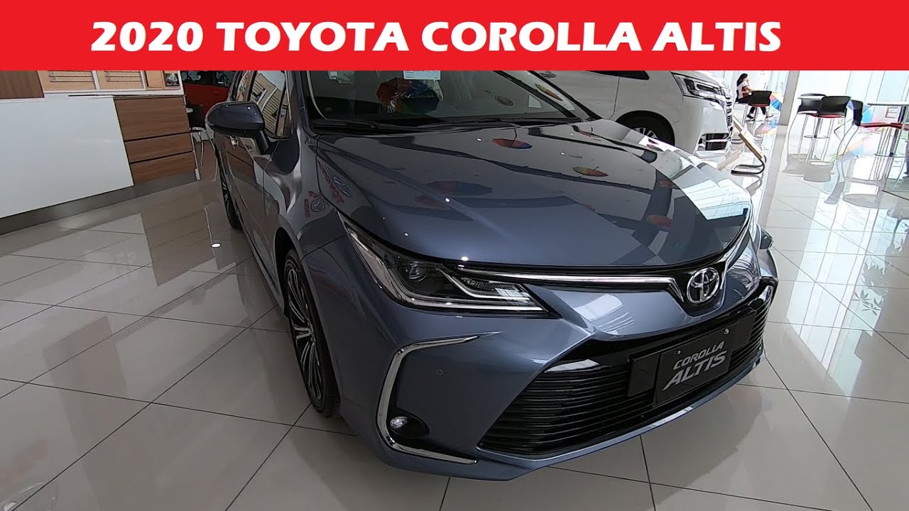 All New 2020 Toyota Corolla Altis 1 6 V Cvt Exterior And Interior Philippines