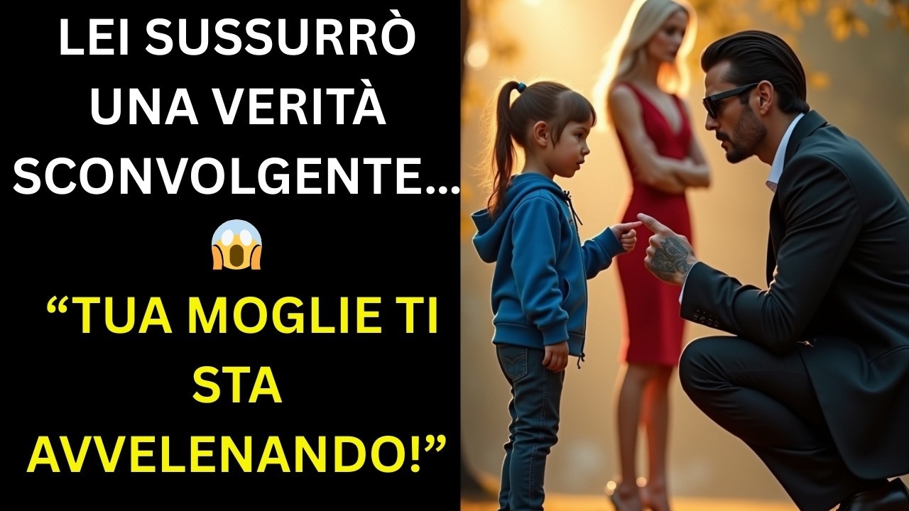 «Non sei cieco. Tua moglie sta drogando il tuo cibo» — disse una bambina al boss della mafia....