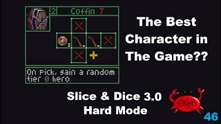 I'm Convinced, Coffin is the STRONGEST CHARACTER IN THIS GAME (Slice & Dice 3.0 Hard Mode Gameplay)