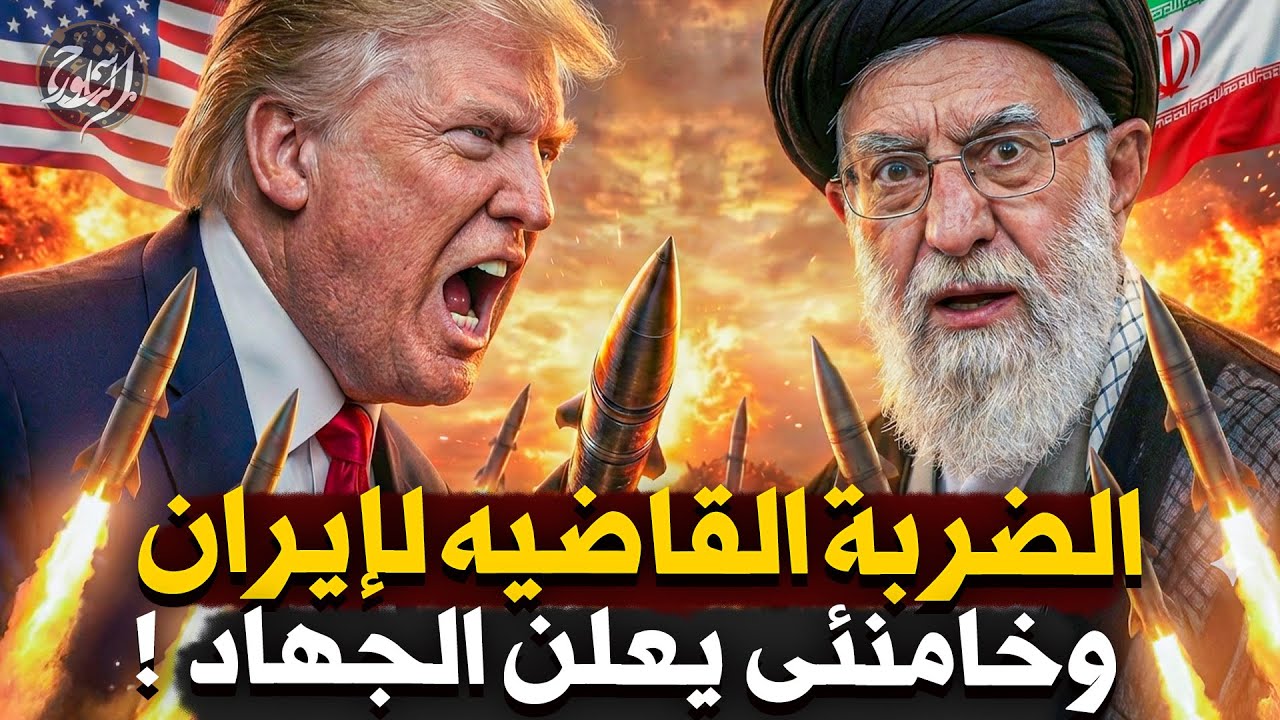 ايران تعلن الجهاد ضد أمريكا .. وترامب يحدد ساعة الصفر للضربه