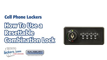 Lockers.com | Resettable Combination Locks - Horizontal