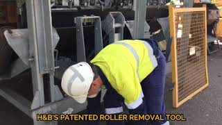 H & B Mining - Patented Roller Removal Tool