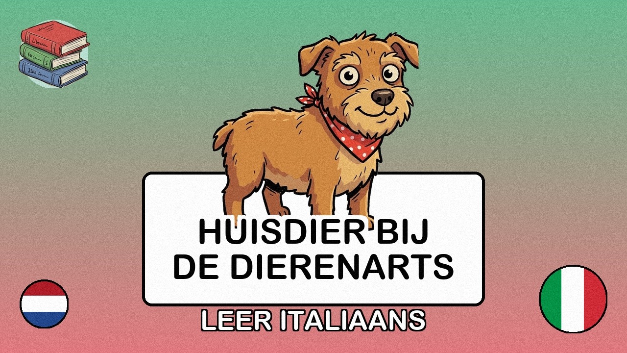 🇳🇱→🇮🇹 Leer Italiaans - Je huisdier naar de dierenarts brengen