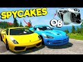 Police chases with spycakes  ob are a mistake  beamng multiplayer mod