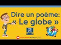 Dire un pome  le globe