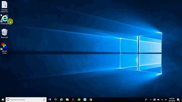 Create an internet explorer shortcut that opens a specific page or ip address in windows 10