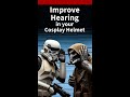 Improve Hearing in your Cosplay Helmet/Mask