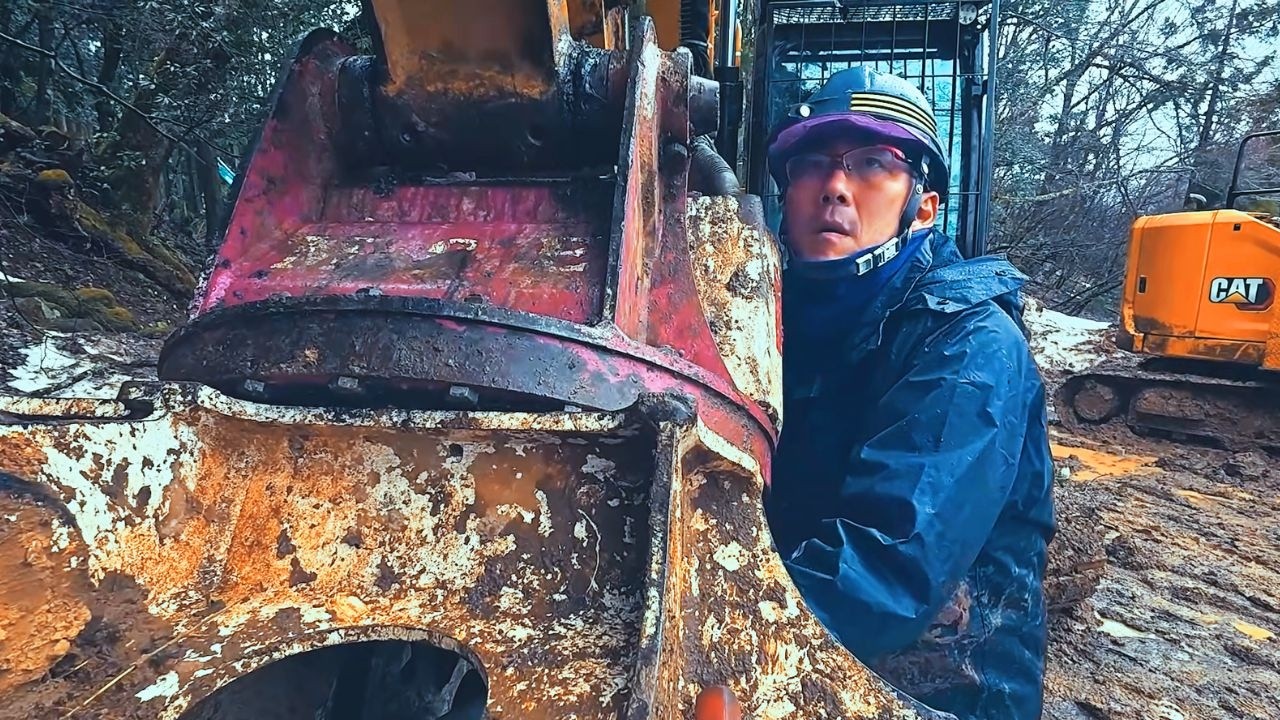 【実録】直せない日もある│残雪の山奥で孤軍奮闘する重機整備士のリアルな1日に密着│鳥取市の重機修理屋GEAR TRYM