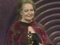 Geraldine Page Wins Best Actress: 1986 Oscars