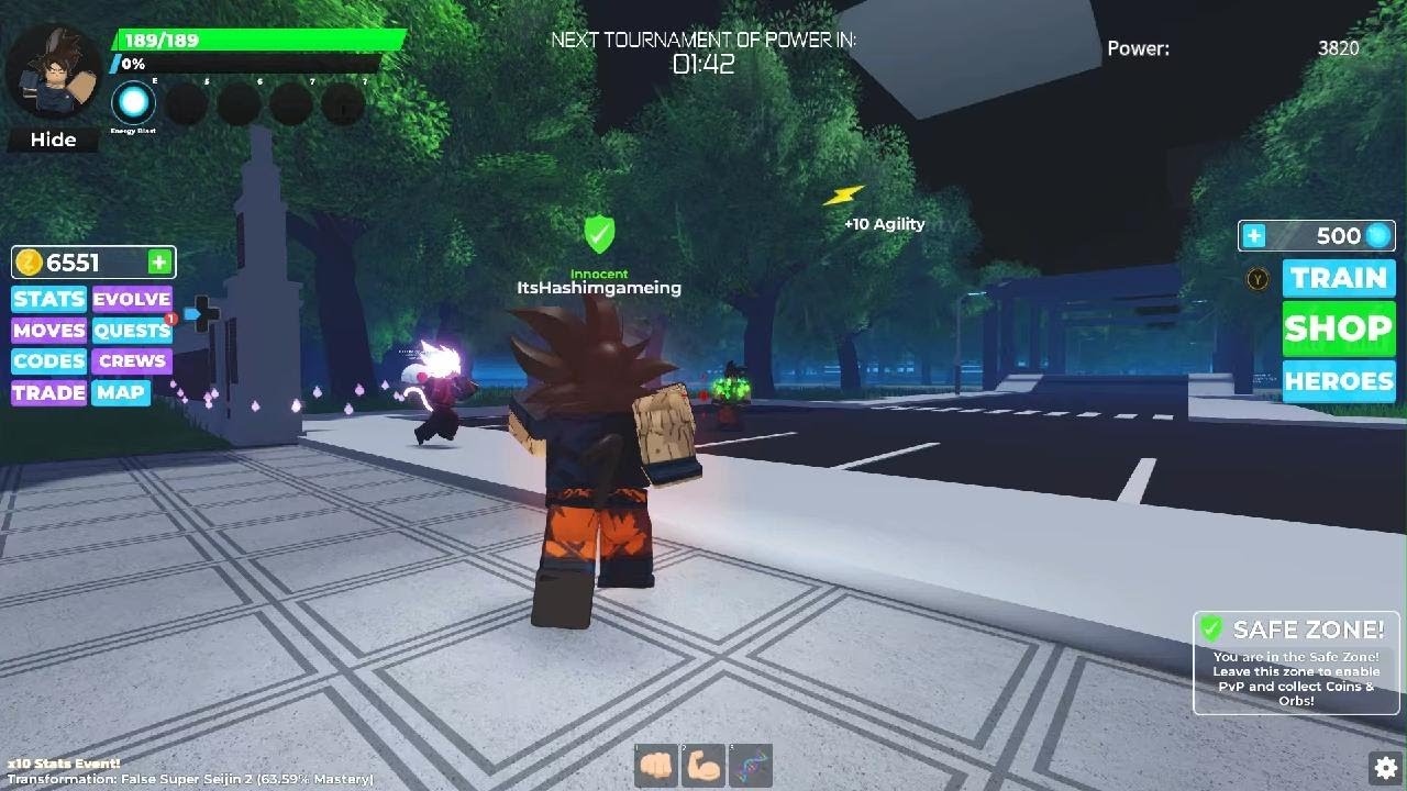 Roblox ultra instinct super evolution