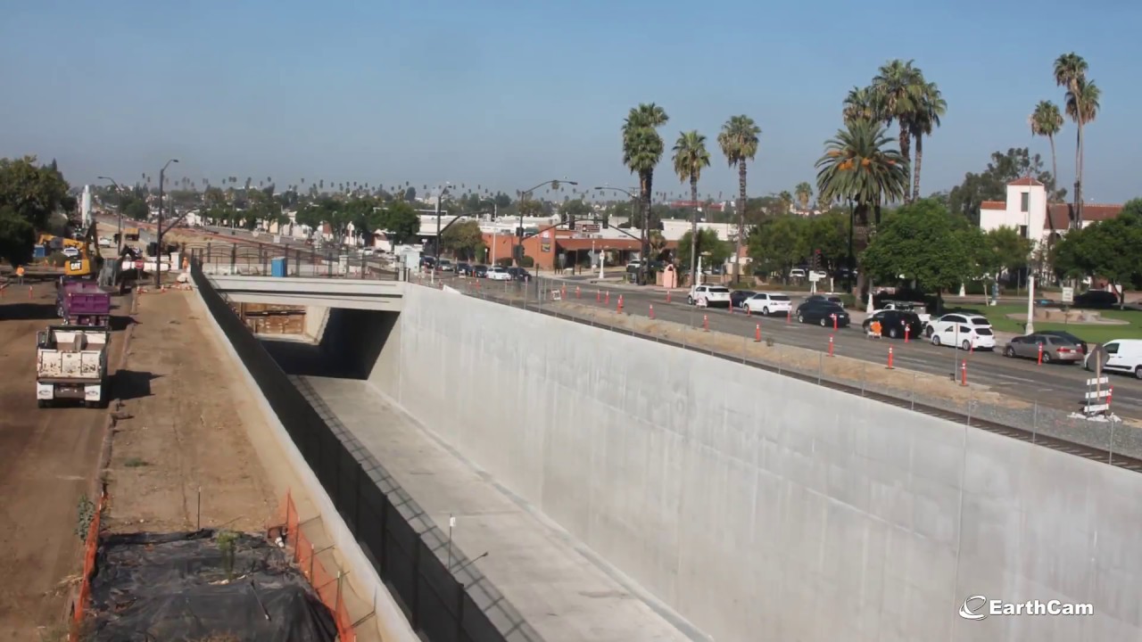 San Gabriel Trench Construction Time-Lapse (January 2012 - February 2018)
