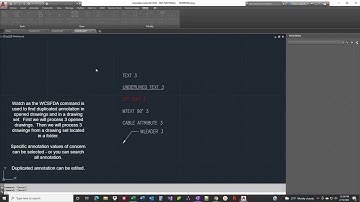 Find Duplicate Annotation 2018 App Demo ver: 2018.2.0.0 | AutoCAD 2018