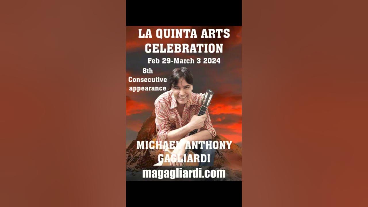 8th Consecutive Appearance La Quinta Arts Celebration 2024 YouTube