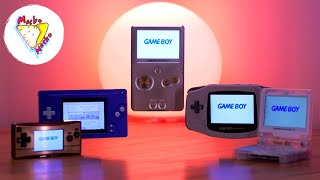 GameBoy Advance Shootout!  Which is the Best? | Which GBA Should You Buy or Build?