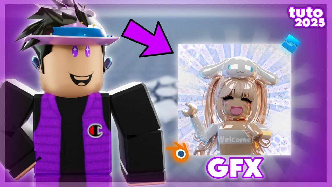 Comment Cr Er Un GFX Sur Roblox Avec Blender En 2025 YouTube 
