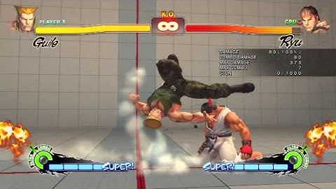 Guile Combos Testing