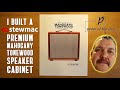 I built a stewmac premium mahogany tonewood speaker cabinet kit