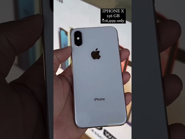 🍎iphone X 🍎256GB👌16999/Only 😲available