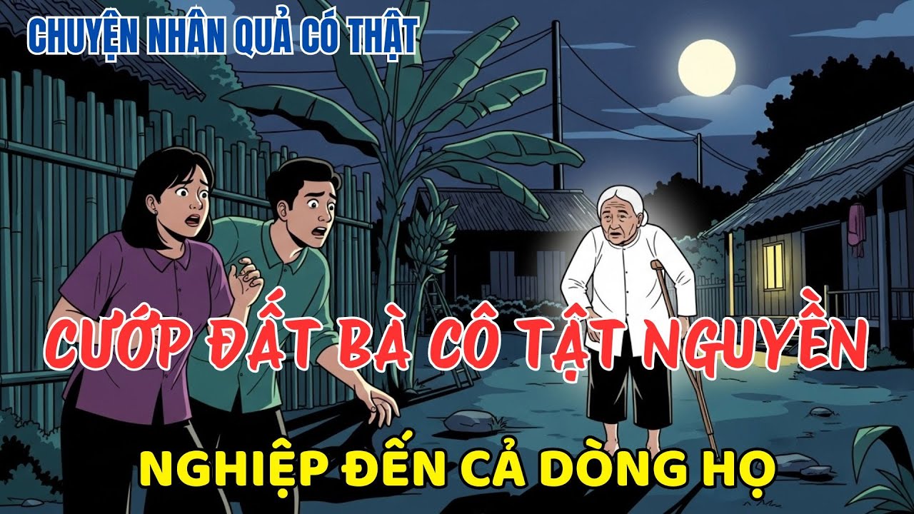 Chuyện Nhân Quả Báo Ứng: Cướp Đất Của Bà Cô Tật Nguyền – 10 Năm Sau Dòng Họ Nhận Quả Báo Kinh Hoàng