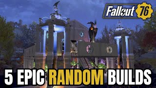 This Weeks AWESOME Finds! | Fallout 76 Best Random Camp Builds!