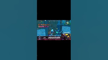 1v4 clutch 😱#jonathangaming