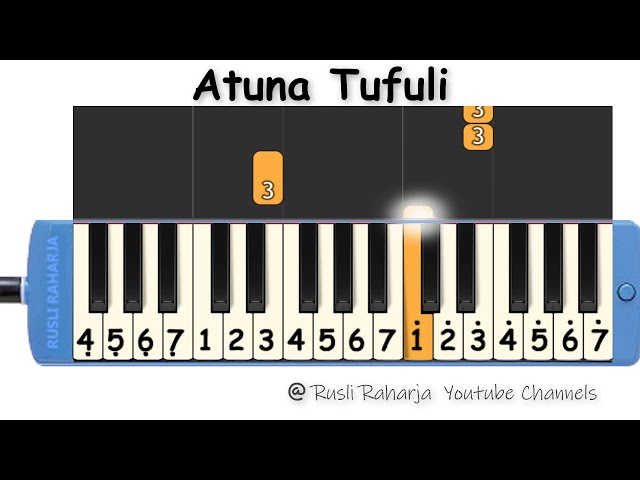 Atuna tufuli not pianika class=