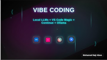 VIBE CODING: Local LLMs + VS Code = INSANE Productivity! (Llama 3.1 + Continue + Ollama)