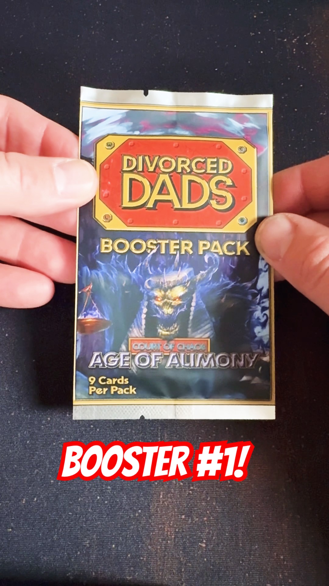 thumbnail image 2 of Divorced Dads CCG - Age Of Alimony Booster Pack (9 Cards) Factory Sealed - House Chase Card Inside! 2 of 6