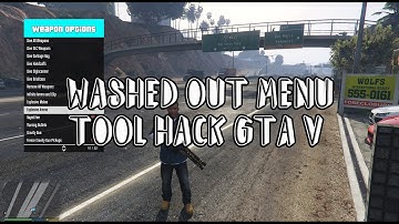GTA V PC 1.28 - Washed Out V2.1 Hack Tool with ONLINE funcs.  ● Axpi