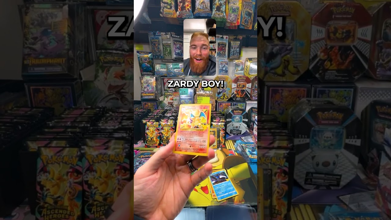 It’s always a celebration when you hit Charizard!!!!