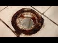 How to replace a Toilet Flange. Flange outside the Pipe