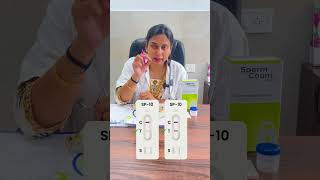 Dr. Garima clears doubts about Neodocs Sperm test at home | #doctor #spermcount  #shorts