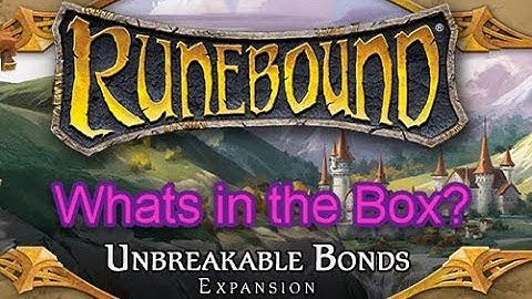 Unbreakable Bonds Expansion for Runebound 3rd edition