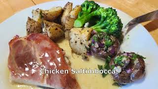 Chicken Saltimbocca, Fast And Easy!