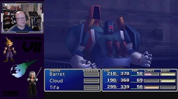Final Fantasy VII (PS1) - Second Boss - Airbuster