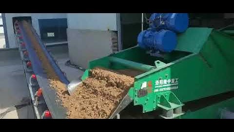 Dewatering screen + Attrition scrubber