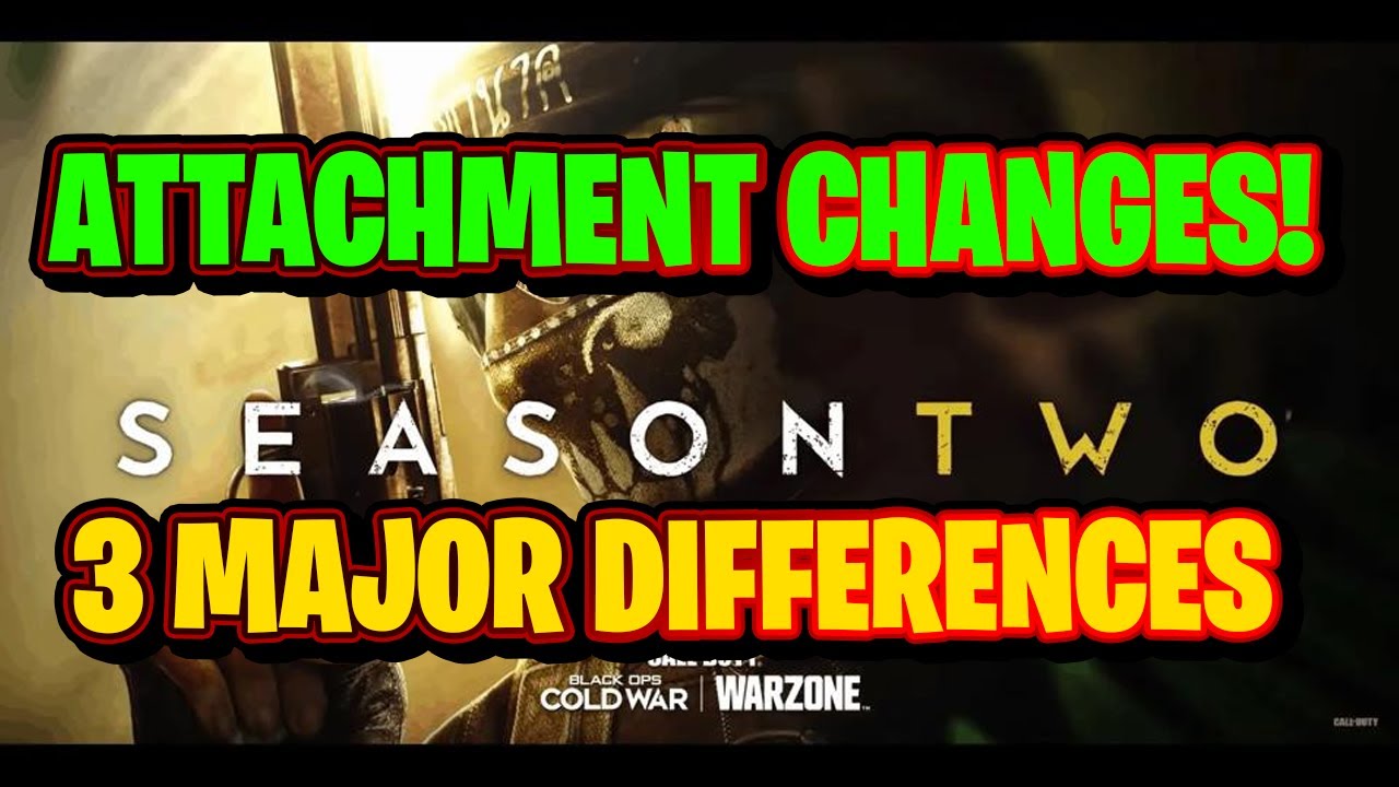 3 Major Changes to Cold War Warzone Attachments! [Season 2 Cold War Warzone]